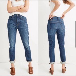 NWOT Madewell High-Rise Slim Boyjean
